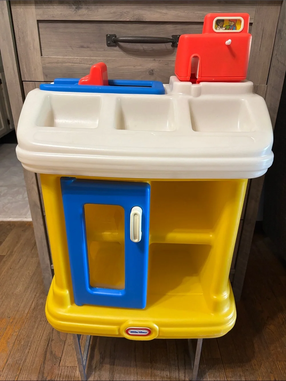 Little Tikes Grocery Store Cash Register Credit Card Checkout Pretend Play RARE